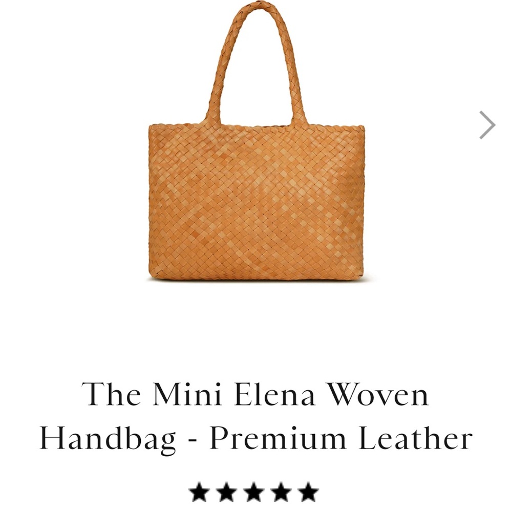 MILANER ITALIA Elena woven handbag - Preminm Leather